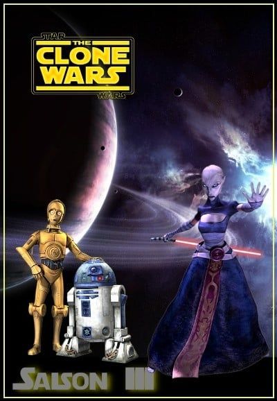 Star Wars: The Clone Wars saison 3 poster